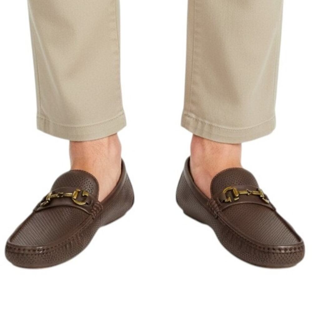 Guess Brown Loafers, US7.5M - Picture 3 of 9